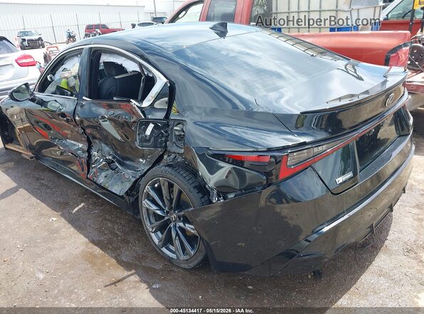 JTHGZ1B2XM5043311 2021 LEXUS IS 350 Черный Задняя левая четверть