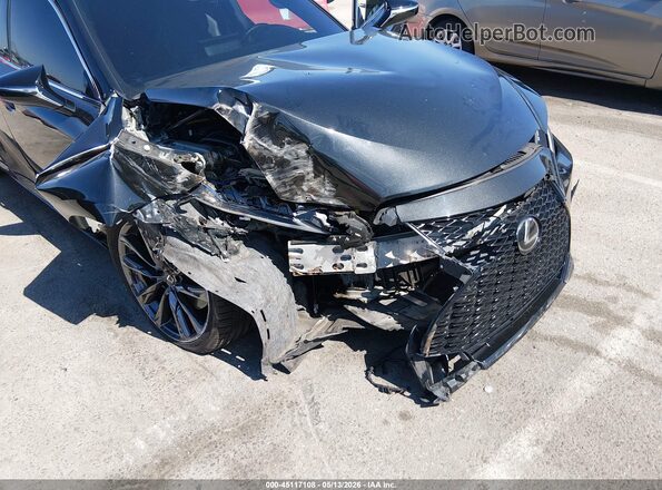 JTHGZ1B2XN5052012 2022 LEXUS IS 350 Черный Вид спереди