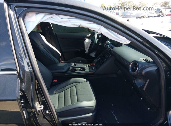 JTHGZ1B2XN5052012 2022 LEXUS IS 350 Черный Вид салона спереди