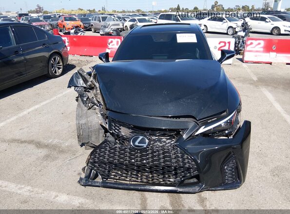 JTHGZ1B2XN5052012 2022 LEXUS IS 350 Черный Вид панели приборов