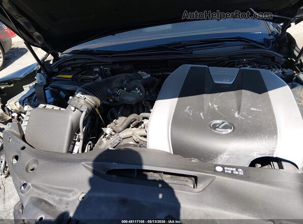 JTHGZ1B2XN5052012 2022 LEXUS IS 350 Черный Вид сзади