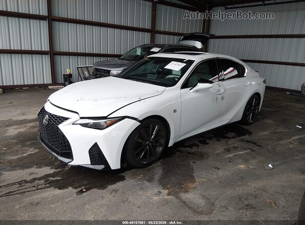 JTHGZ1B2XR5082360 2024 LEXUS IS 350 Белый Передняя левая четверть