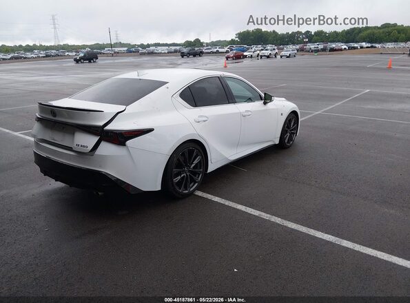 JTHGZ1B2XR5082360 2024 LEXUS IS 350 Белый Задняя правая четверть