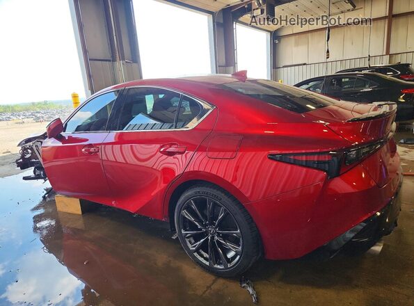 JTHGZ1E20P5028347 2023 LEXUS IS Red Tył lewy