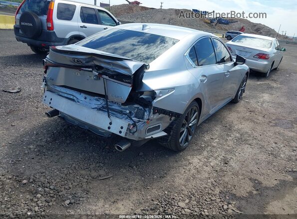 JTHGZ1E25M5021017 2021 LEXUS IS 350 Серебряный Задняя правая четверть