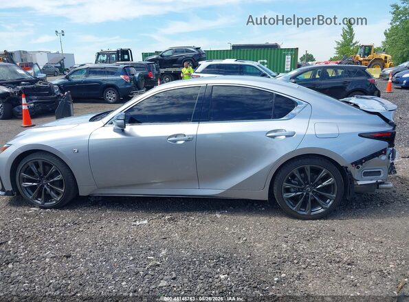 JTHGZ1E25M5021017 2021 LEXUS IS 350 Серебряный Панорамный вид салона 360°