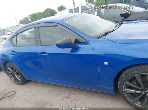 JTHGZ1E26M5018613 2021 LEXUS IS 350 Синий Вид задней части салона