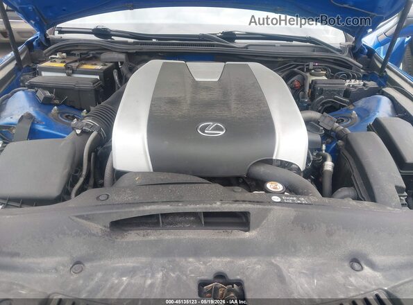 JTHGZ1E26M5018613 2021 LEXUS IS 350 Синий Вид сзади