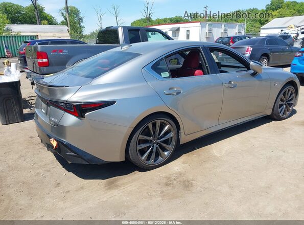 JTHGZ1E26P5032127 2023 LEXUS IS 350 Silver Rear right