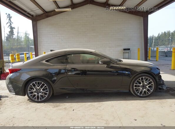 JTHHA5BC1G5000539 2016 LEXUS RC 200T Black Vista interior de 360 grados