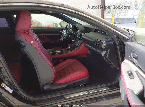 JTHHA5BC1G5000539 2016 LEXUS RC 200T Black Vista interior delantera