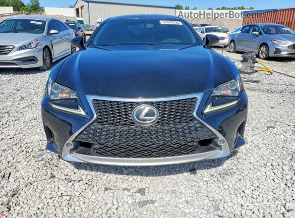 JTHHA5BC1G5001576 2016 LEXUS RC Black Front view