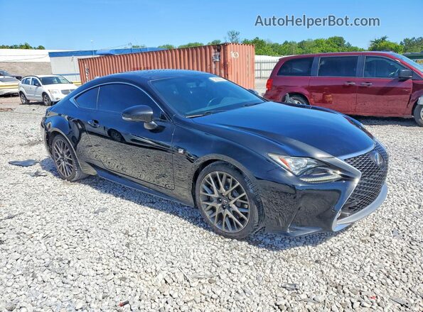 JTHHA5BC1G5001576 2016 LEXUS RC Black Front right