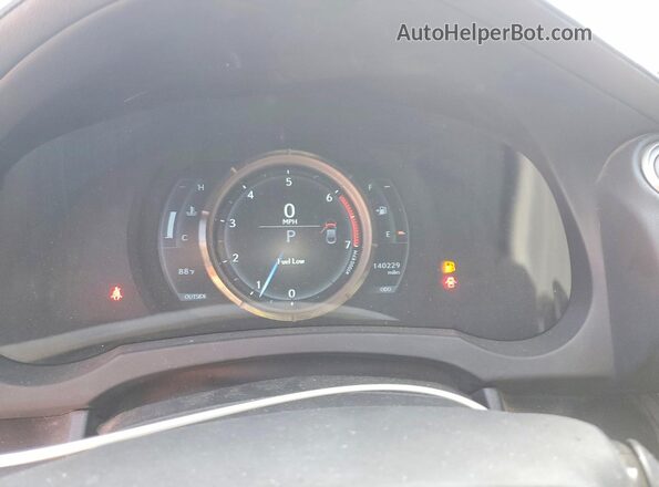 JTHHA5BC1G5001576 2016 LEXUS RC Black Instrument cluster view