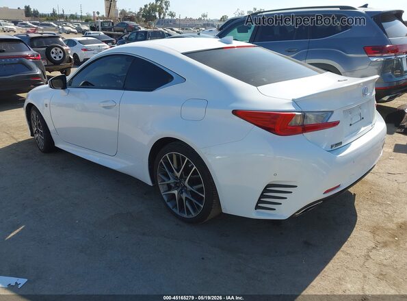JTHHA5BC1H5006522 2017 LEXUS RC 200T White Tył lewy
