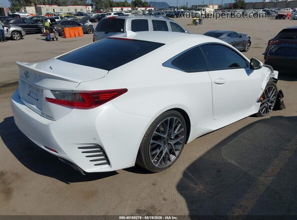 JTHHA5BC1H5006522 2017 LEXUS RC 200T White Tył prawy