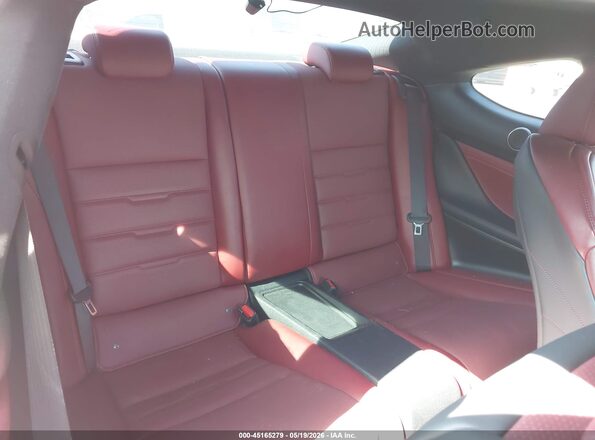 JTHHA5BC1H5006522 2017 LEXUS RC 200T White Widok naklejki z numerem VIN