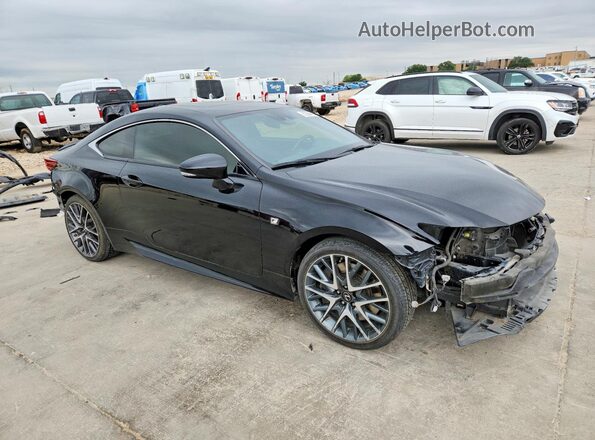 JTHHA5BC4J5008027 2018 LEXUS RC Black 