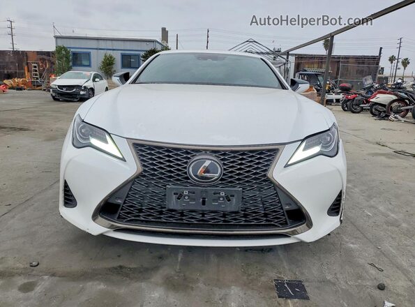 JTHHA5BC5K5009575 2019 LEXUS RC White Widok z przodu