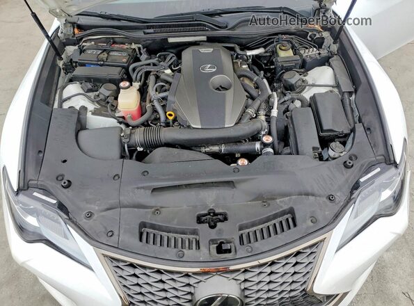 JTHHA5BC5K5009575 2019 LEXUS RC White Widok wnętrza z tyłu