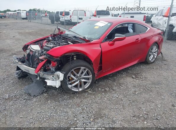 JTHHA5BC5K5010189 2019 LEXUS RC 300 Red Front left