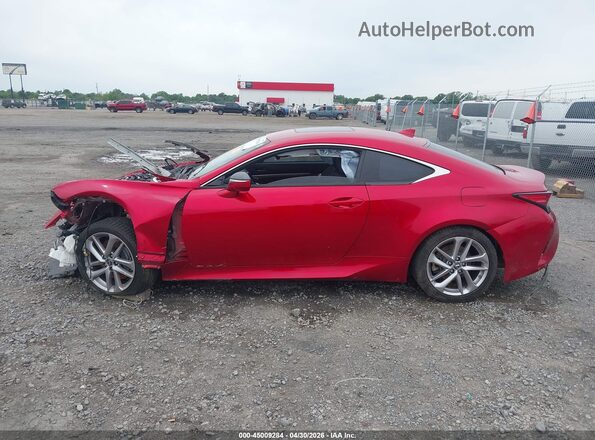 JTHHA5BC5K5010189 2019 LEXUS RC 300 Red 360 interior view