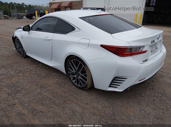 JTHHA5BC6H5004877 2017 LEXUS RC 200T Белый Задняя левая четверть