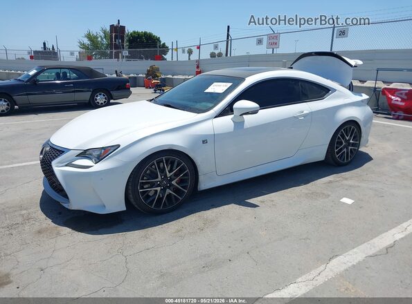 JTHHA5BC7G5000769 2016 LEXUS RC 200T White Передня ліва чверть