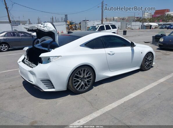 JTHHA5BC7G5000769 2016 LEXUS RC 200T White Задня права чверть