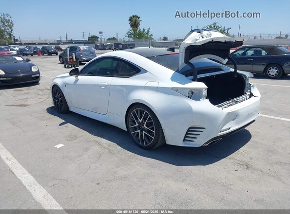 JTHHA5BC7G5000769 2016 LEXUS RC 200T White Задня ліва чверть
