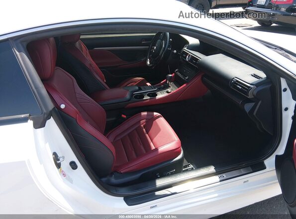 JTHHA5BC8H5007036 2017 LEXUS RC 200T Белый Вид салона спереди
