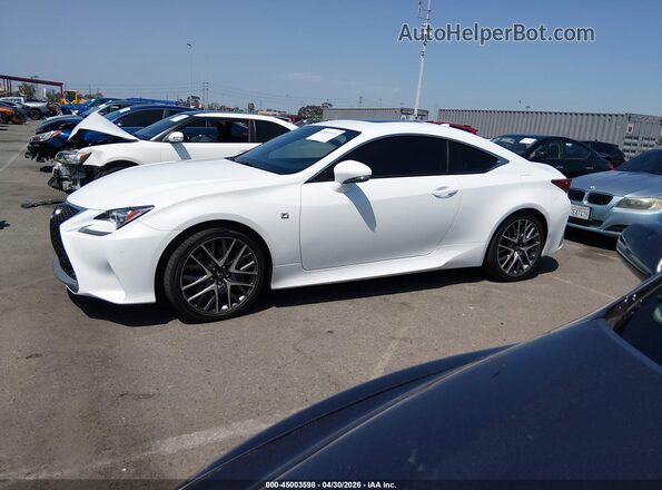 JTHHA5BC8H5007036 2017 LEXUS RC 200T Белый Панорамный вид салона 360°