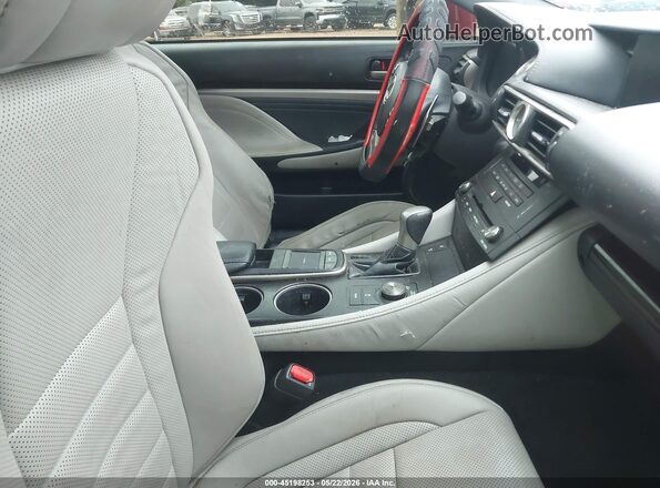 JTHHA5BCXG5004220 2016 LEXUS RC 200T Red Front interior view