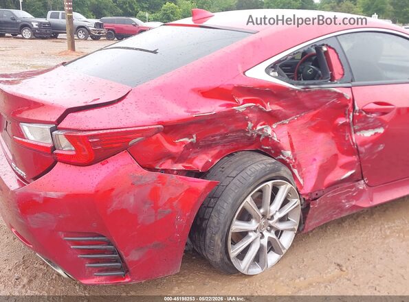 JTHHA5BCXG5004220 2016 LEXUS RC 200T Red Front view