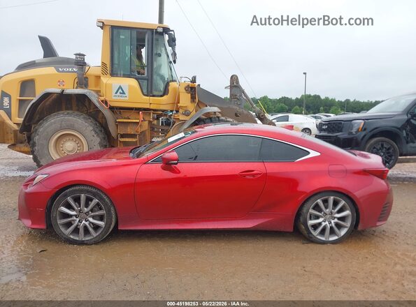 JTHHA5BCXG5004220 2016 LEXUS RC 200T Red 360 interior view