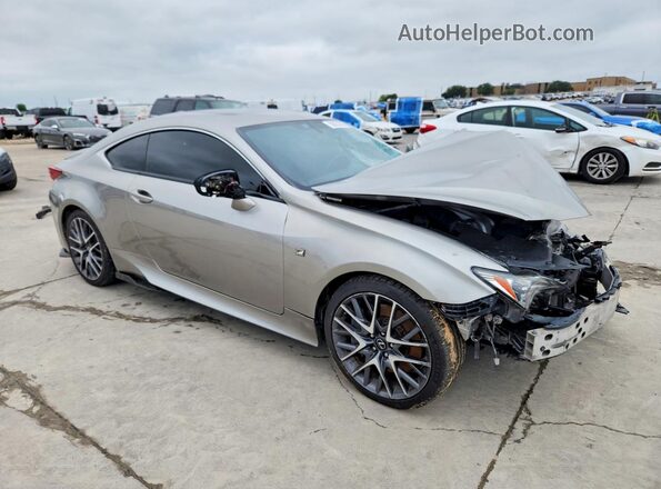 JTHHE5BC4H5016952 2017 LEXUS RC Gray Առջևի աջ