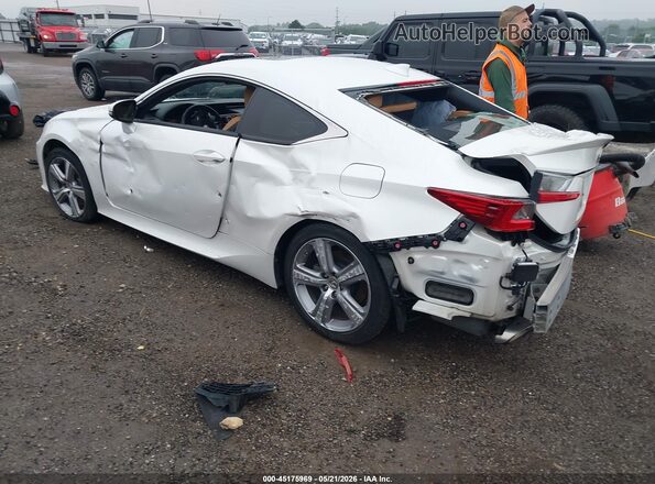 JTHHE5BC6G5013274 2016 LEXUS RC 350 White უკანა მარცხენა