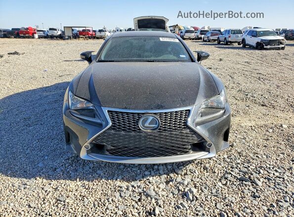 JTHHE5BCXH5014865 2017 LEXUS RC Черный Вид спереди