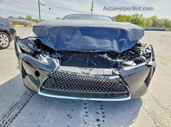 JTHHP5AY0JA005290 2018 LEXUS LC Black Դիմացի տեսք