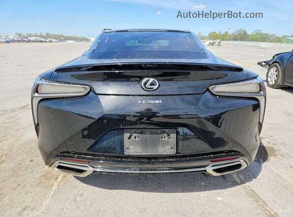 JTHHP5AY0JA005290 2018 LEXUS LC Black Հետևի տեսք