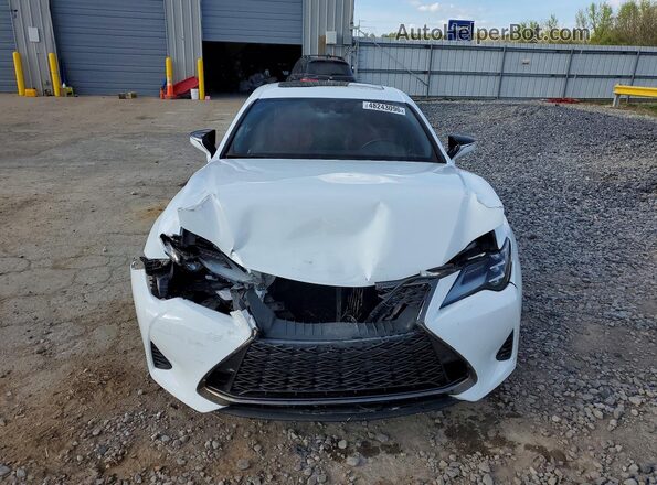JTHHZ5BC0K5021187 2019 LEXUS RC Белый Вид спереди