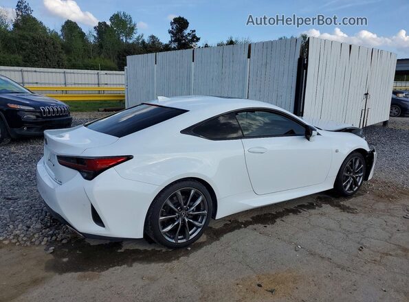 JTHHZ5BC0K5021187 2019 LEXUS RC Белый Задняя правая четверть