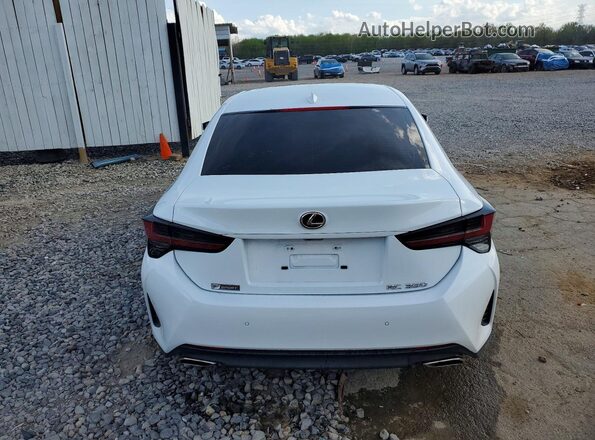 JTHHZ5BC0K5021187 2019 LEXUS RC Белый Вид сзади