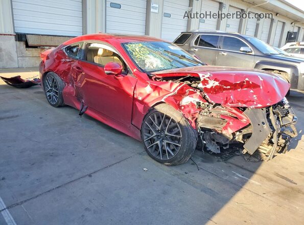 JTHHZ5BC1J5018474 2018 LEXUS RC Красный Передняя правая четверть