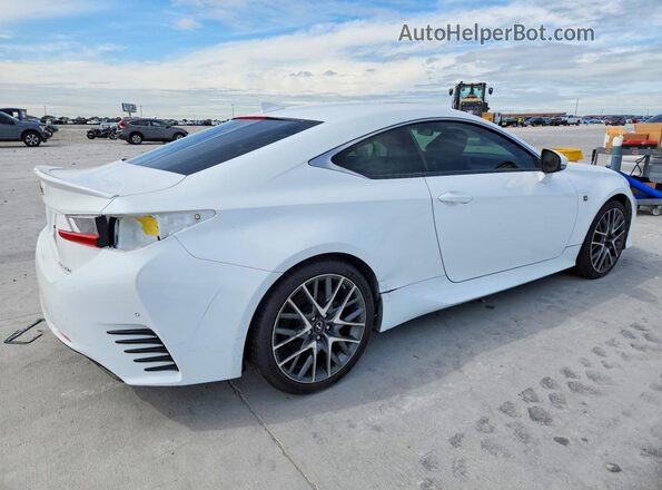 JTHHZ5BC3J5018279 2018 LEXUS RC White Trasero derecho