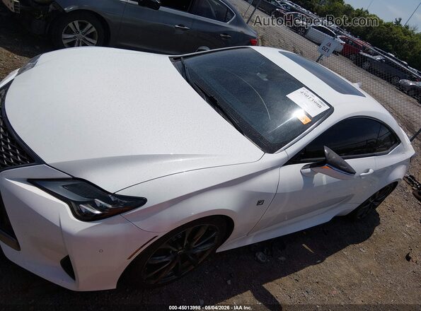 JTHHZ5BC6K5019539 2019 LEXUS RC 350 White Vista frontal