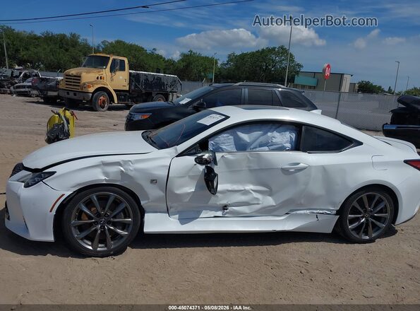 JTHHZ5BC9K5019731 2019 LEXUS RC 350 White Դիմացի տեսք
