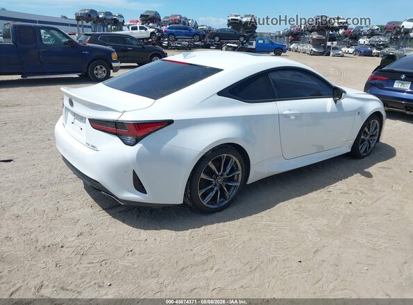 JTHHZ5BC9K5019731 2019 LEXUS RC 350 White Հետևի աջ