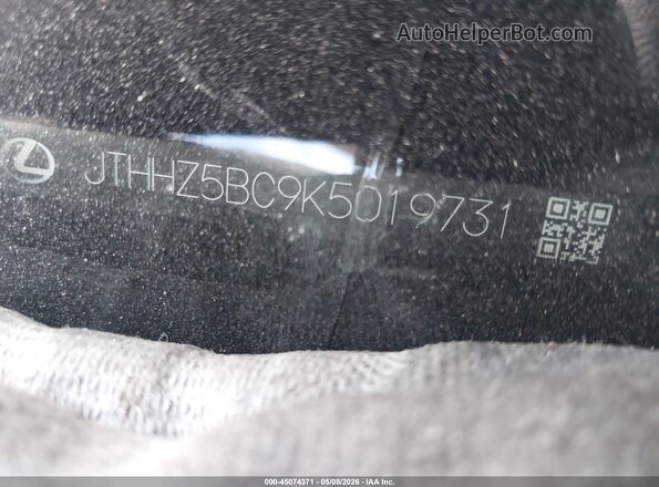 JTHHZ5BC9K5019731 2019 LEXUS RC 350 White Շարժիչի բաժամունքի տեսք