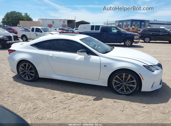 JTHHZ5BC9K5019731 2019 LEXUS RC 350 White Սալոնի 360 աստիճան տեսք